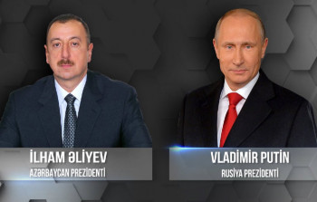 İlham Əliyev Putinlə Qarabağı müzakirə etdi